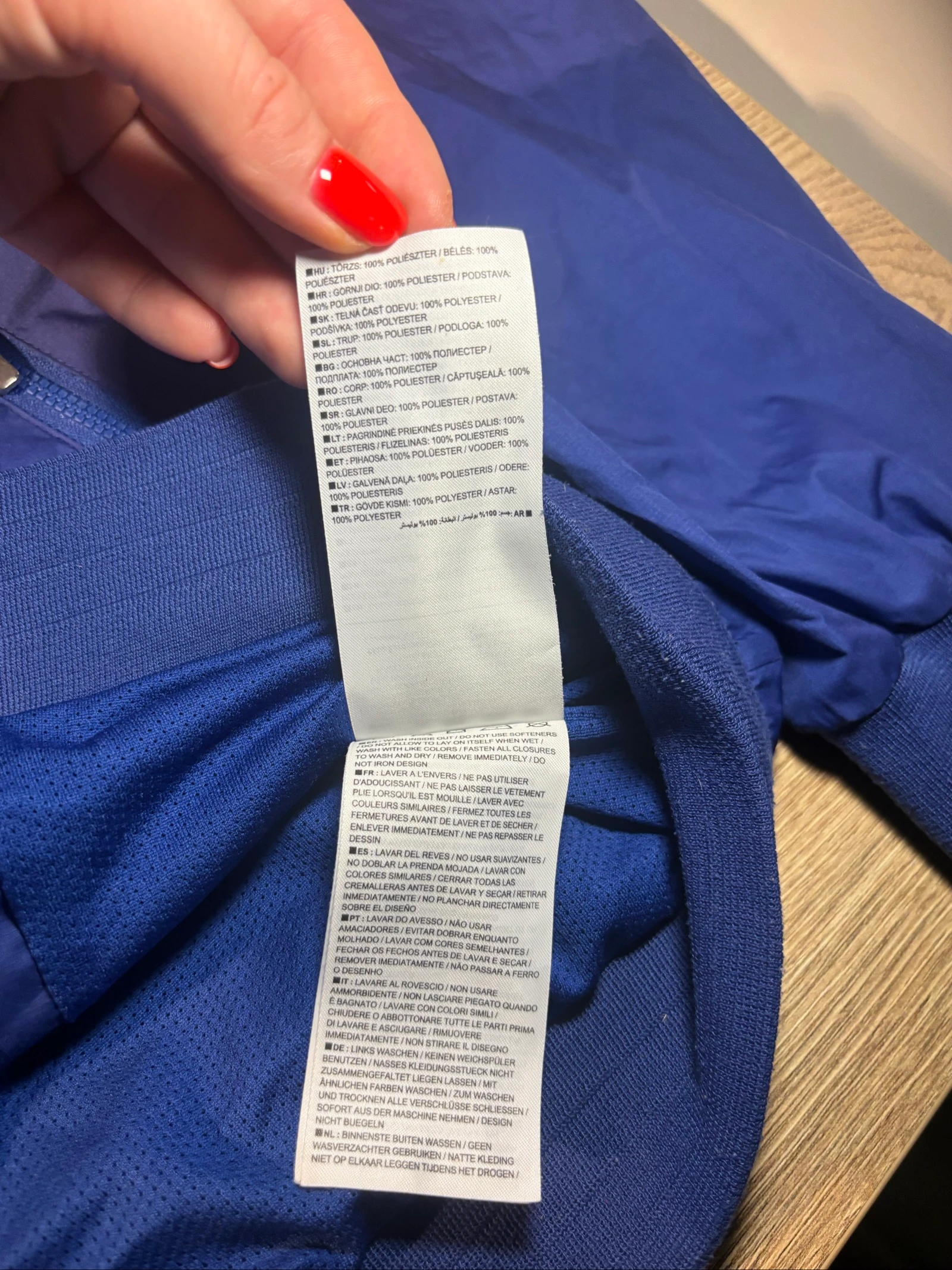 Nike Chelsea FC 2018/19 Authentieke Windrunner Jas Blauw S – photo 8